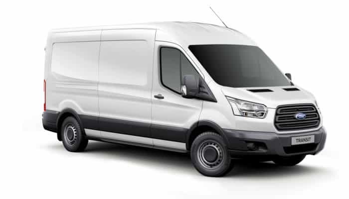Long-wheelbase van